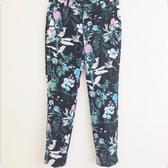 Banana Republic Avery Floral Ankle Pant - Picture 1 of 7